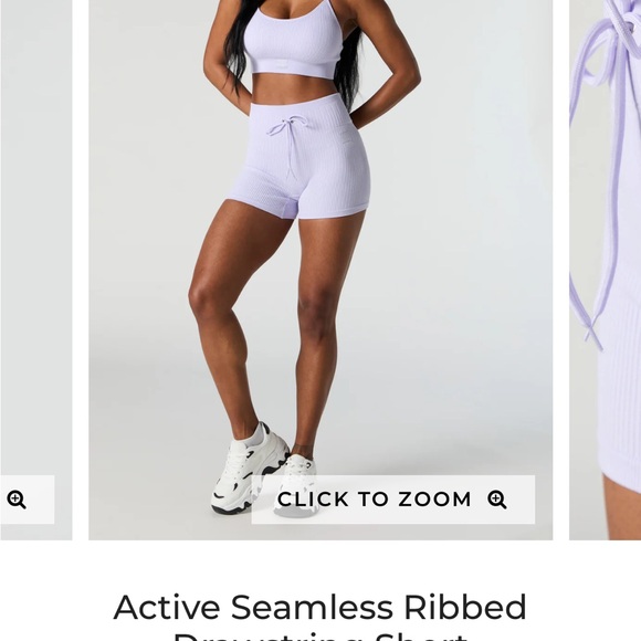 New size M Charlotte Russe active shorts - Picture 1 of 5